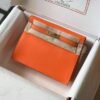 Hermes Kelly Danse 22cm Leather Bag 20355 Orange