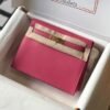Hermes Kelly Danse 22cm Leather Bag 20351 Plum