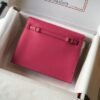 Hermes Kelly Danse 22cm Leather Bag 20351 Plum