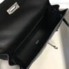 Replica Hermes Kelly 22cm of Danse Leather Bag 20350 Black
