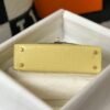 Replica Hermes Kelly Bag Designer Hermes 19CM Shoulder Mini Bag Yellow 20451