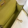 Replica Hermes Kelly Bag Designer Hermes 19CM Shoulder Mini Bag Yellow 20451