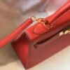 Hermes Sellier Kelly 28cm of Epsom Leather Bag 20332 Red