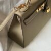 Hermes Sellier Kelly 28cm of Epsom Leather Bag 20331 Gray