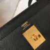 Hermes Sellier Kelly 28cm of Epsom Leather Bag 20330 Black