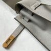 Hermes Kelly Danse 22cm Leather Bag 20360 Gray