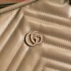 Gucci 739684 GG Marmont Large Tote Bag Rose beige
