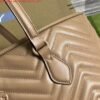 Gucci 739684 GG Marmont Large Tote Bag Rose beige