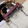 Gucci 750394 Gucci Diana Medium Tote Bag White leather