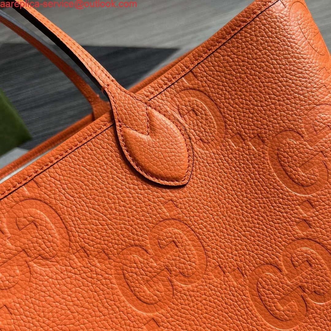 Gucci 726755 Jumbo GG large tote bag Orange