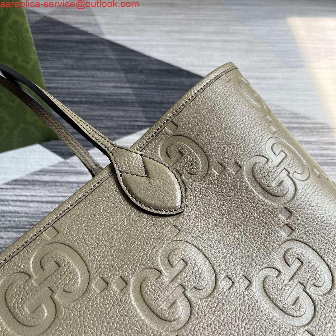 Gucci 726755 Jumbo GG large tote bag Taupe