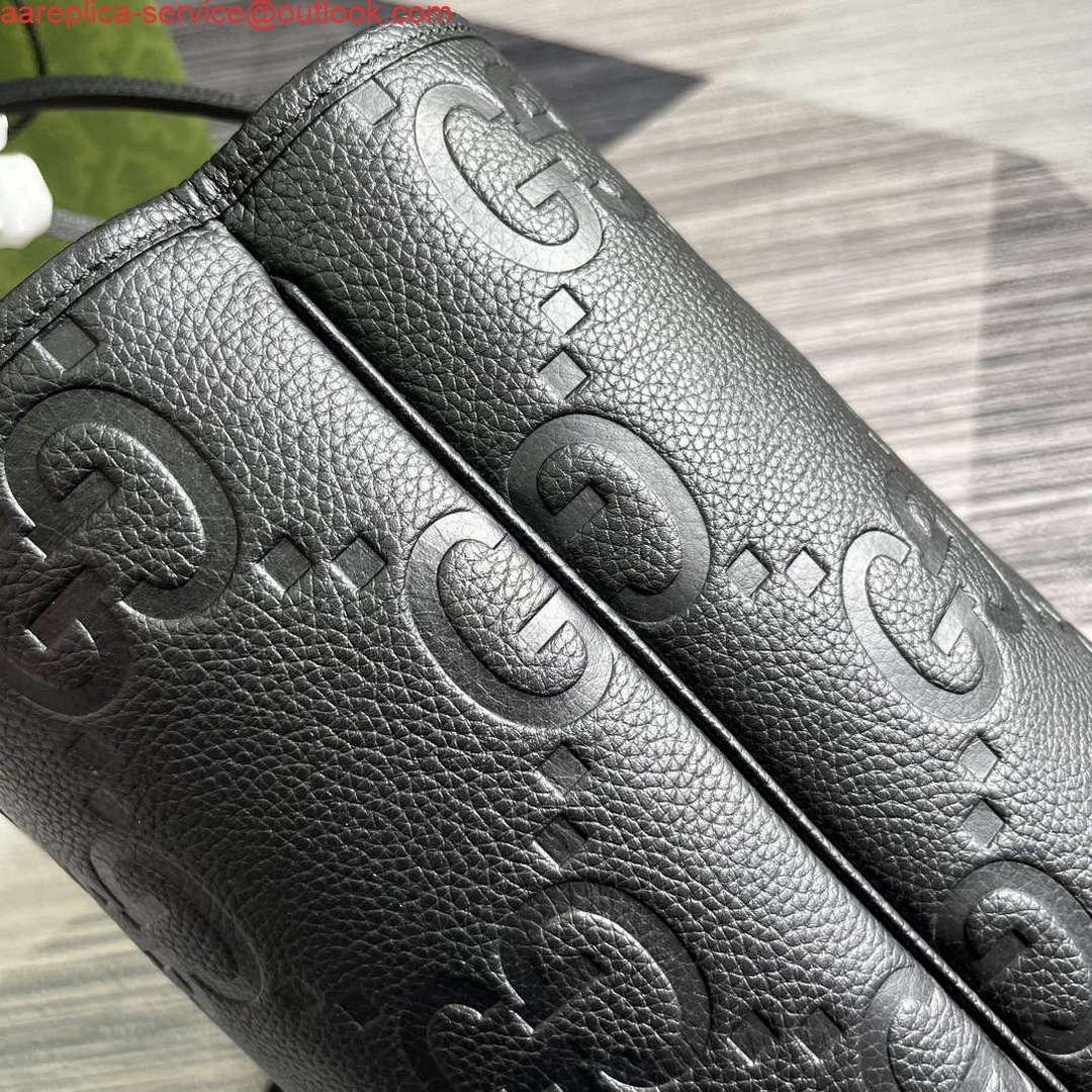 Gucci 726755 Jumbo GG large tote bag Black