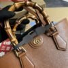 Gucci 750394 Gucci Diana Medium Tote Bag Cuir leather
