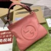 Gucci 751518 Gucci Blondie Small Tote Bag Rose pink