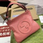 Gucci 751518 Gucci Blondie Small Tote Bag Rose pink