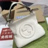 Gucci 751518 Gucci Blondie Small Tote Bag White