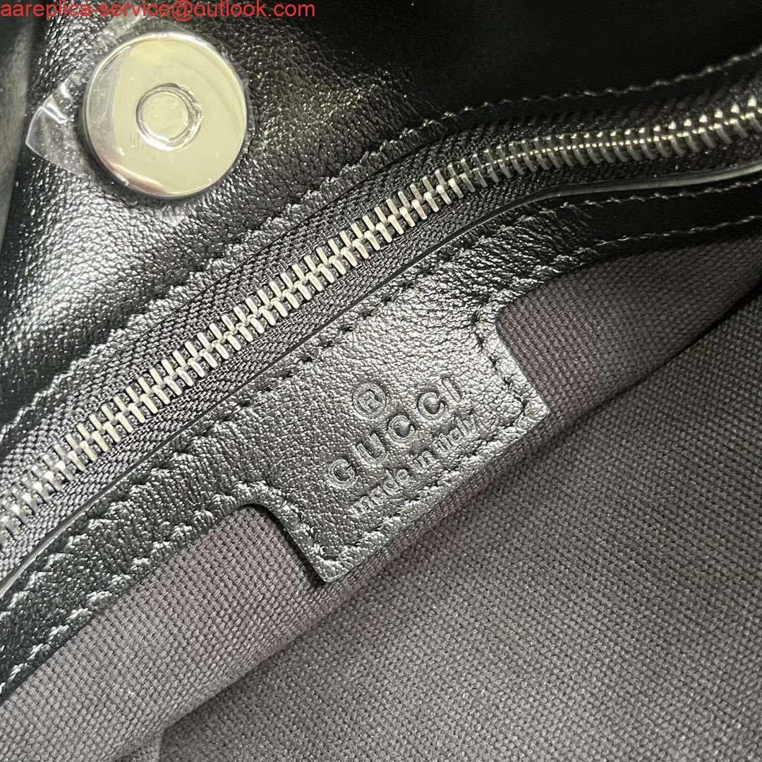 Gucci 751518 Gucci Blondie Small Tote Bag Black