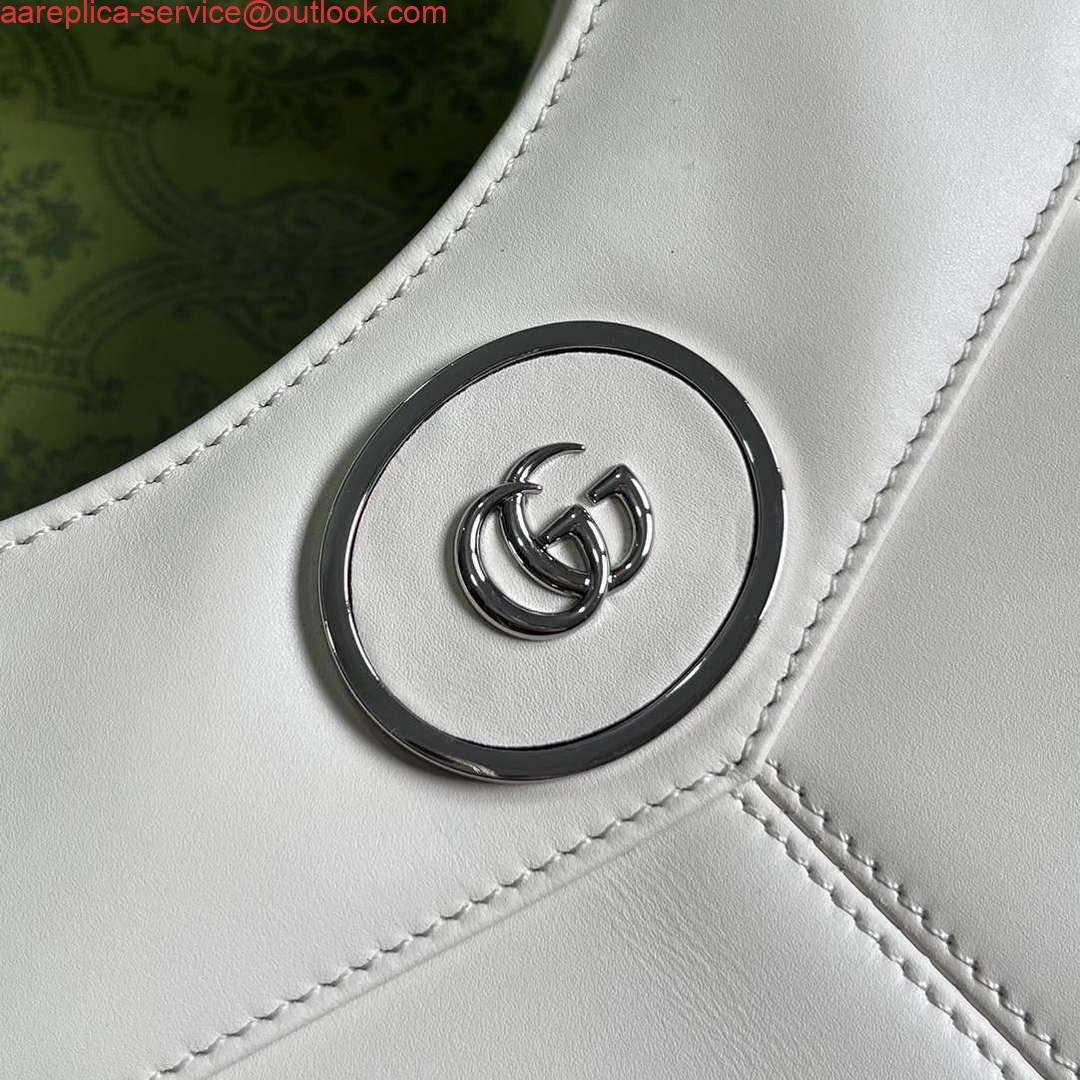 Gucci 745918 Petite GG Small Tote Bag White