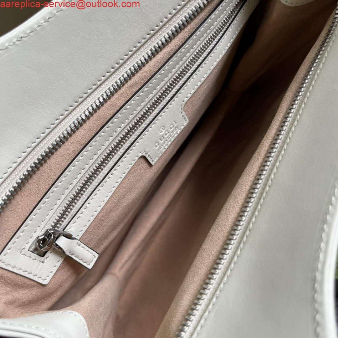 Gucci 745918 Petite GG Small Tote Bag White