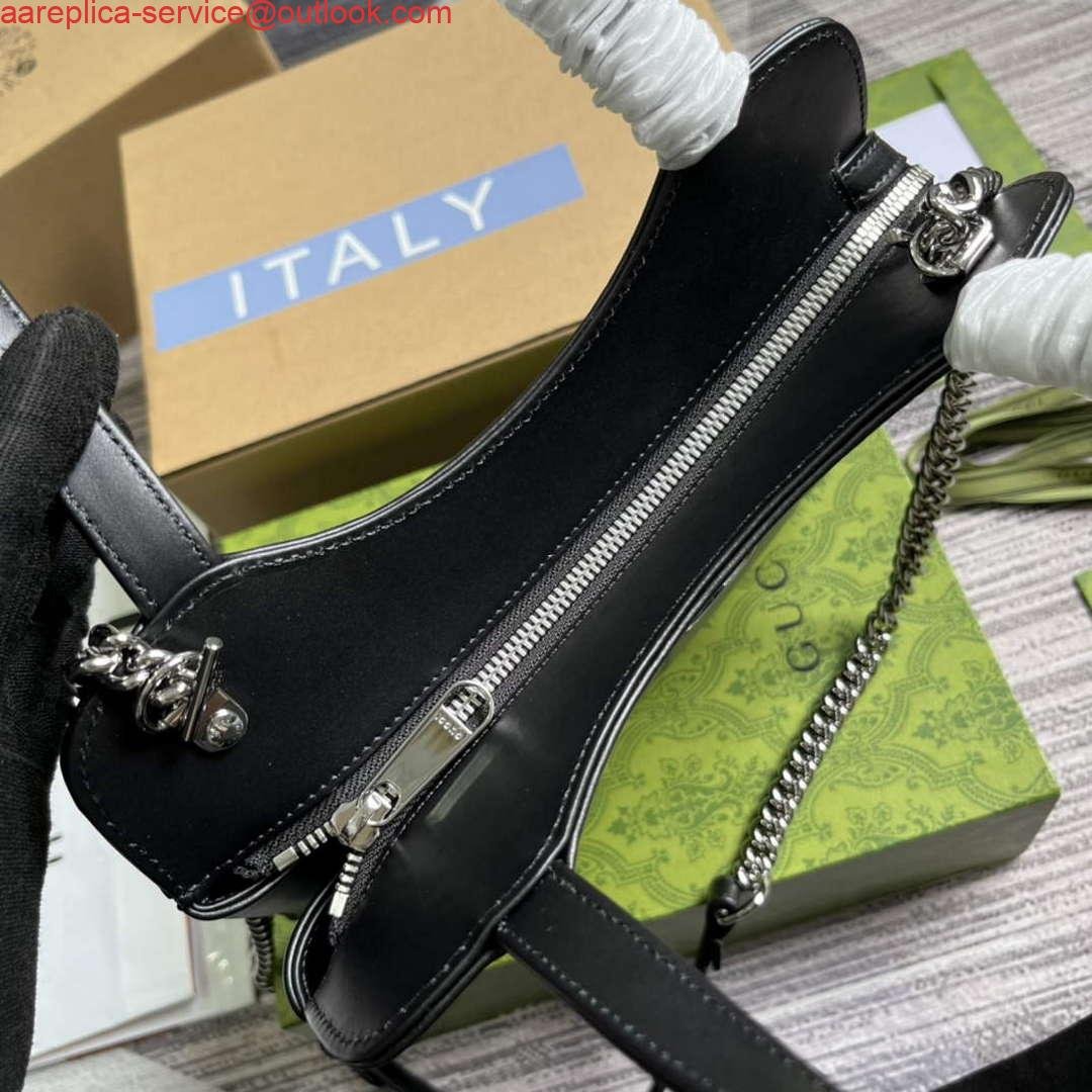 Gucci 745918 Petite GG Small Tote Bag Black