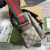 Gucci 760123 GG Messenger Bag Bronw