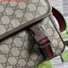 Gucci 760123 GG Messenger Bag Bronw
