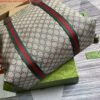 Gucci 763287 GG Tender Medium Tote Bag Beige
