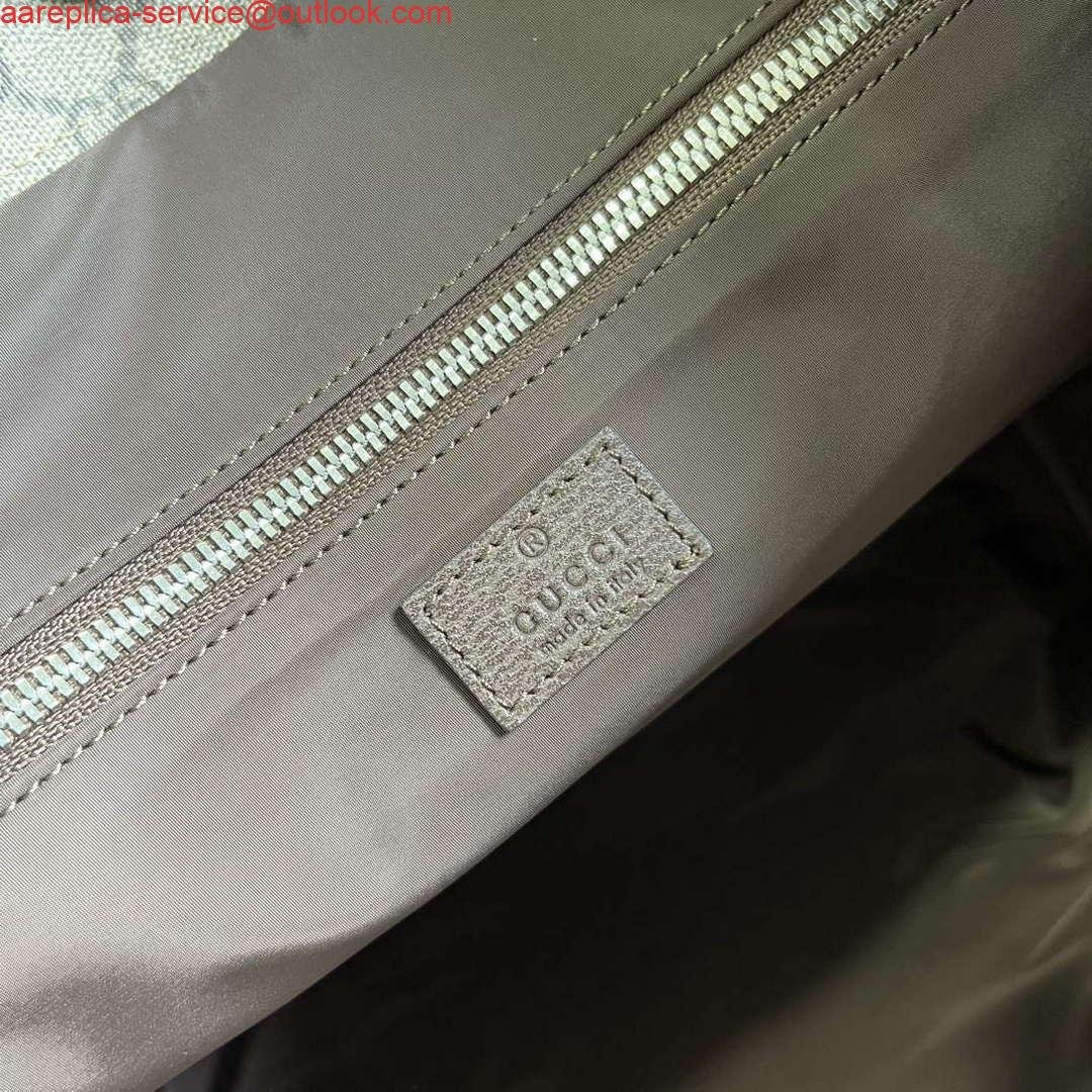 Gucci 763287 GG Tender Medium Tote Bag Beige