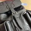 Gucci 739503 Jumbo GG Small Backpack Black