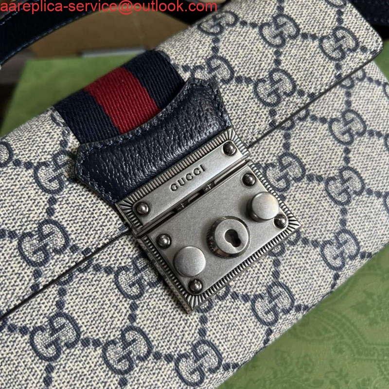 Gucci 652683 Padlock Mini Bag Black