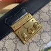 Replica Gucci 652683 Padlock Mini Bag Black and brown
