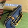 Gucci 715775 Gucci Diana Mini Tote Bag Royal blue leather