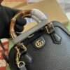 Gucci 715775 Gucci Diana Mini Tote Bag Black leather