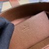 Gucci 727810 Jackie 1961 Small Natural Grain Tote Bag Brown