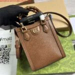 Gucci 739079 Diana Mini Tote Bag Cuir leather