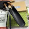 Gucci 739079 Diana Mini Tote Bag Black Leather