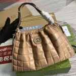 Gucci 746210 Gucci Deco Medium Tote Bag Rose beige