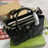 Gucci 728236 GG Matelassé Tote Black