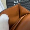 Replica Celine 10I583 Card Holder With Flap Triomphe In Triomphe Canvas Tan
