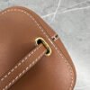 Celine 199263 SMALL BOX cuir triomphe in Smooth Calfskin beige tan
