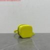Celine 199263 SMALL BOX cuir triomphe in Smooth Calfskin Yellow