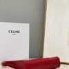 Celine 198153 Shoulder Bag Cuir Triomphe in Smooth Calfskin Red