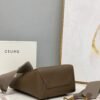 Celine 178303 Sangle Small Bucket Bag in Soft Grained Calfskin Brown