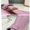 Celine 194143 Triomphe Shoulder Bag in Natural Calfskin Pink