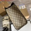 Gucci 479197 Padlock Medium GG Shoulder Bag Black