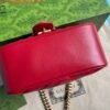 Gucci 739682 GG Marmont Matelassé mini tote bag Red