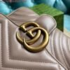 Gucci 739682 GG Marmont Matelassé mini tote bag milk tea