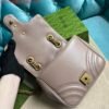 Gucci 739682 GG Marmont Matelassé mini tote bag milk tea