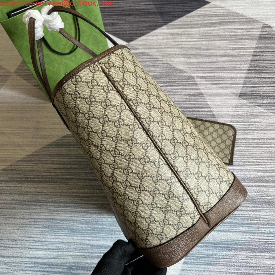 Gucci 726755 GG Large Tote Bag Brown