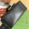 Gucci 739682 GG Marmont Matelassé mini tote bag Black